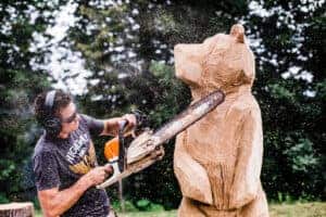 kiparjenje z motorno žago