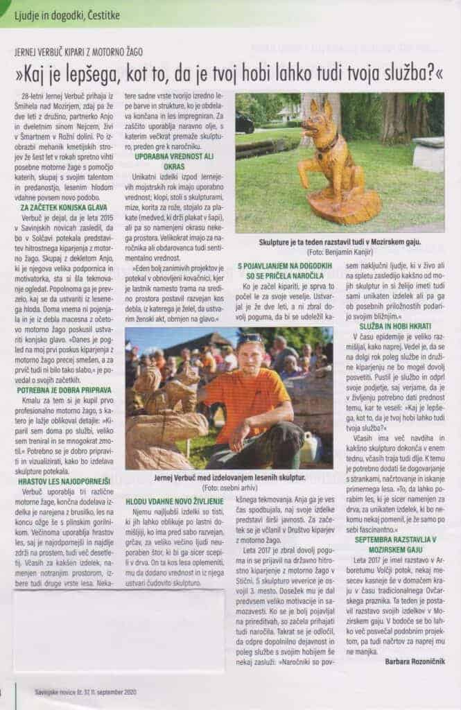 jernej verbuč unikatni izdelki iz lesa